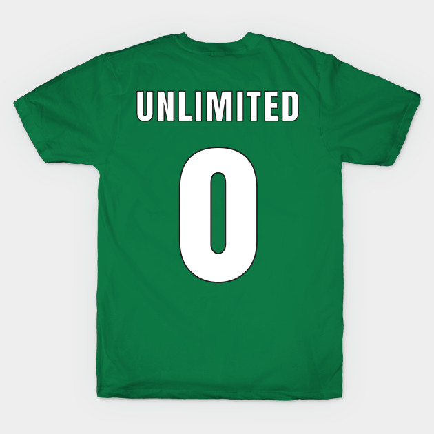 UNLIMITED 0 NUMBER BACK-PRINT by mn9